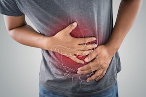 Stomach ache x-ray picture
