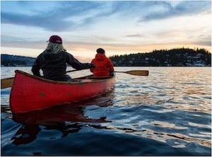 People in Canoe