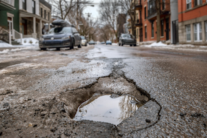 Pothole Accident